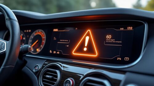 découvrez la signification du symbole du triangle orange avec point d'exclamation sur votre tableau de bord. comprenez son rôle dans la sécurité de votre véhicule et les actions à entreprendre pour y remédier efficacement.