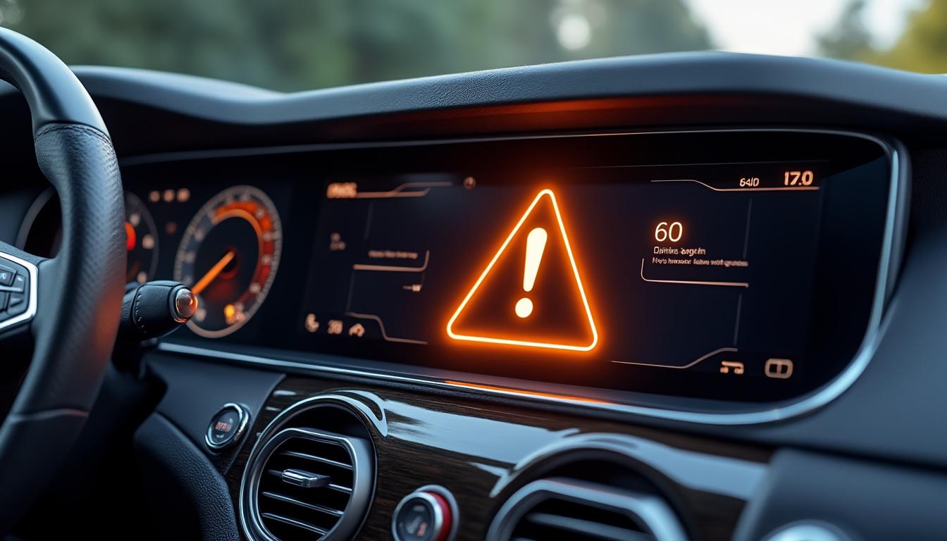 découvrez la signification du symbole du triangle orange avec point d'exclamation sur votre tableau de bord. comprenez son rôle dans la sécurité de votre véhicule et les actions à entreprendre pour y remédier efficacement.
