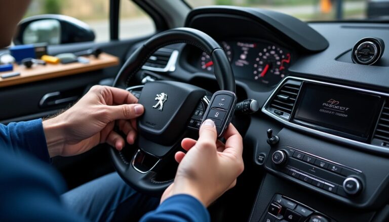 Réinitialiser la clé de votre Peugeot 3008 : un guide pratique