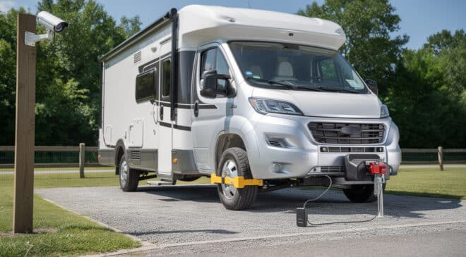 découvrez des astuces efficaces pour protéger votre véhicule récréatif contre le vol et roulez en toute tranquillité.